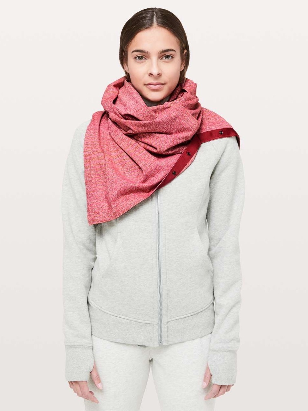 Lululemon Vinyasa Scarf *Rulu
Mini Akido Stripe Violet Red Dark Sport Red
